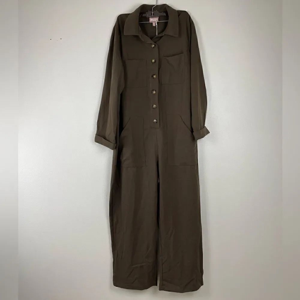 NWT Show Me Your Mumu Jumpsuit Size XL